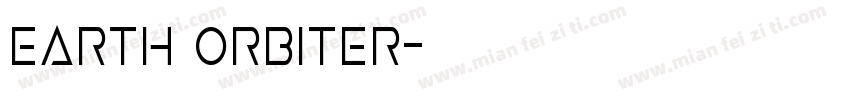 Earth Orbiter字体转换